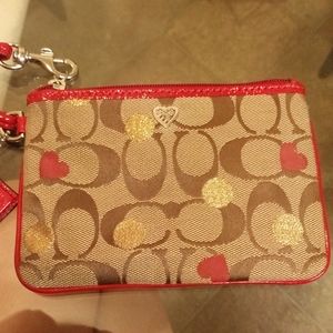 Coach wristlet